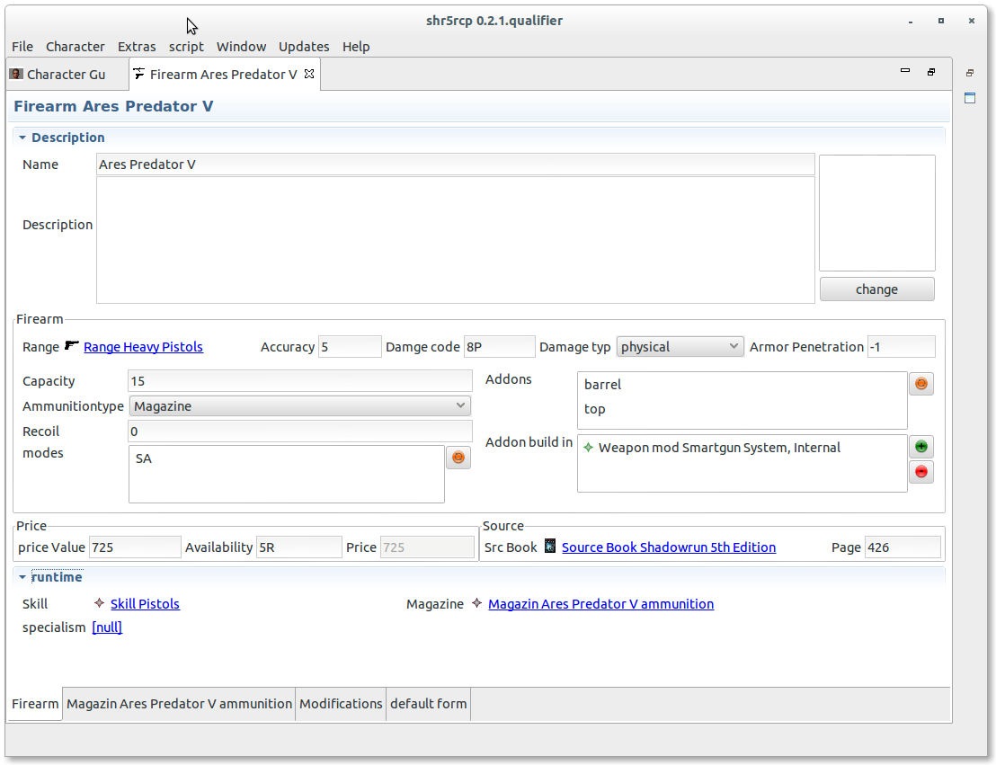 configure-runtime-character