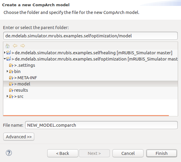 Generate Model 2nd step