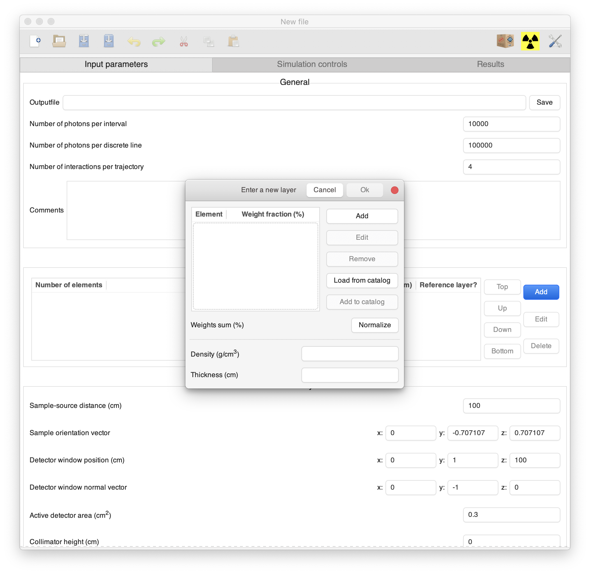 Defining a new layer